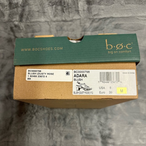 B.O.C. By Born Adara Sandals - Blush Color - Size 8. New in Box. - Picture 2 of 7